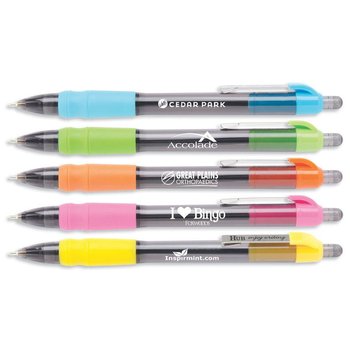 MaxGlide&trade; Tropical Click Pen - Personalization Available from Positive Promotions