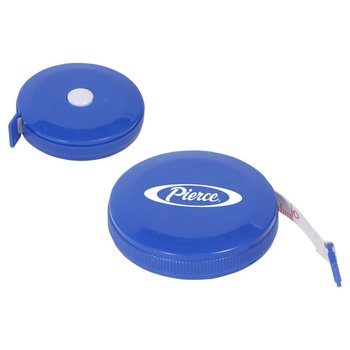 Round Tape Measure with Auto Lock - Personalization Available from Positive Promotions