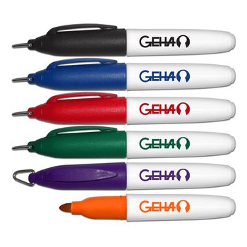 Mini Dry-Erase Marker - One-Color Personalization Available from Positive Promotions