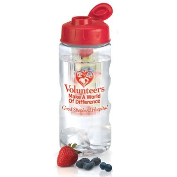 Fruit Infuser Water Bottle 22-Oz. - Personalization Available from Positive Promotions