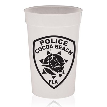 Glow In The Dark Stadium Cup 17-Oz. - Personalization Available from Positive Promotions