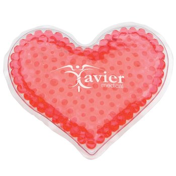 Small Heart-Shaped Hot/Cold Pack - Personalization Available from Positive Promotions