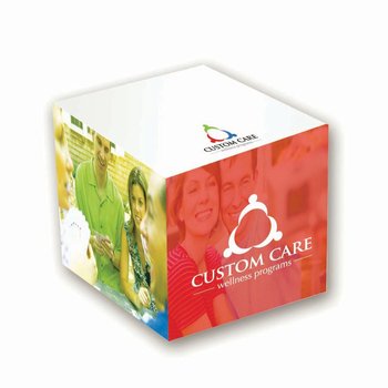Adhesive Cube - Personalization Available from Positive Promotions