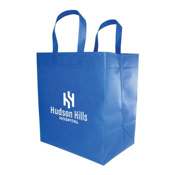 Non-Woven Grocery Shopper Bag - Personalization Available from Positive Promotions