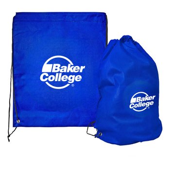 Non-Woven Drawstring Backpack - Personalization Available from Positive Promotions