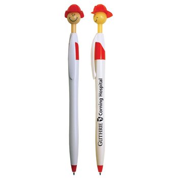 Fire Chief Smilez Pen - Personalization Available from Positive Promotions