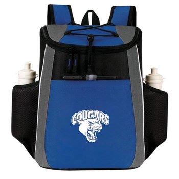 Accent 18-Can Cooler Backpack - Personalization Available from Positive Promotions
