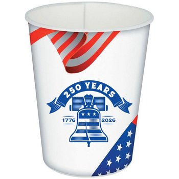 Patriotic Stadium Cup 16-oz. - Personalization Available from Positive Promotions