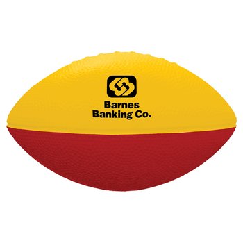Two-Tone Foam Football - Personalization Available from Positive Promotions