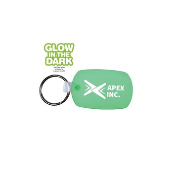 Standard Key Fob - One-Color Personalization Available from Positive Promotions