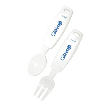 BABY FORK AND SPOON SET from Positive Promotions