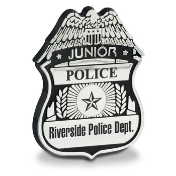Plastic Junior Police Badge - Personalization Available from Positive Promotions