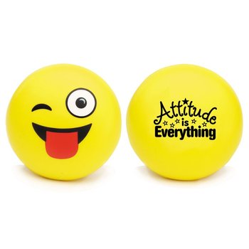 Attitude is Everything Wink Emoji Squeezies&reg; Stress Reliever from Positive Promotions
