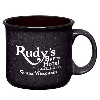 Campfire Ceramic Mug 15 oz. - Personalization Available from Positive Promotions