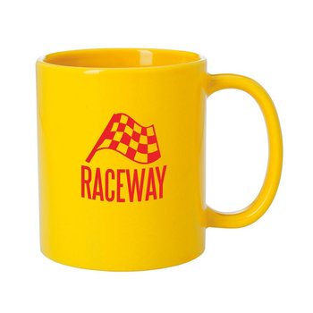 Color Ceramic Value Mug 11-Oz. - Personalization Available from Positive Promotions