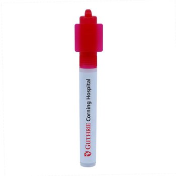 Square Billboard Cap Hand Sanitizer Spray - Personalization Available from Positive Promotions