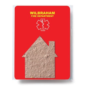 Plantable Gift Pack with House-Shaped Seed Paper - Personalization Available from Positive Promotions