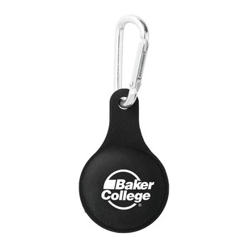 AirTag Silicone Case and Carabiner - Personalization Available from Positive Promotions