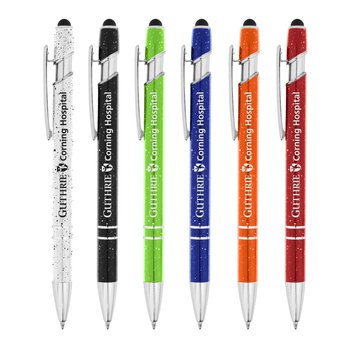 Campfire Coronado Metal Stylus Pen - Personalization Available from Positive Promotions