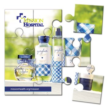 10x10 Board Puzzle - Personalization Available from Positive Promotions