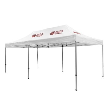 20' Premium Tent Kit - Full-Color 6-Location Personalization Available from Positive Promotions