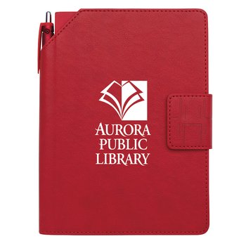 Souvenir® Soft-Touch Daven Journal & Pen Set - Personalization Available from Positive Promotions