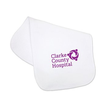 Baby Burp Pad - Personalization Available from Positive Promotions