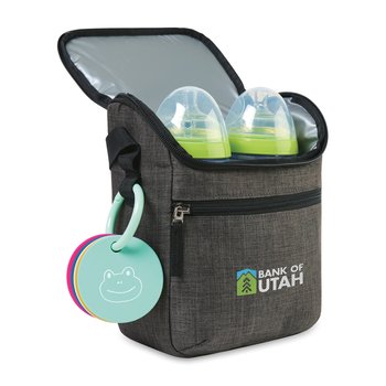 Ryder Recycled Baby Cooler Bag - Embroidered Personalization Available from Positive Promotions