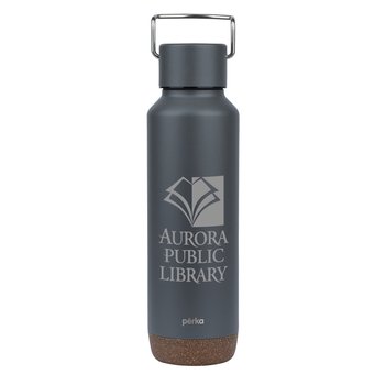 Perka® Cabrillo Stainless-Steel Water Bottle 24-Oz. - Personalization Available from Positive Promotions