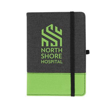 Colorblock Recycled rPET Journal - Personalization Available from Positive Promotions