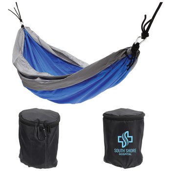 Chillax Portable Hammock - Personalization Available from Positive Promotions