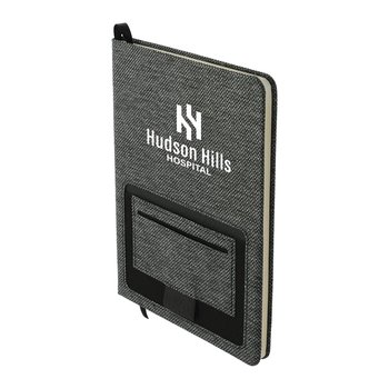 Balboa Recycled rPET Pocket Notebook - Personalization Available from Positive Promotions