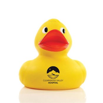 Rubber Duck with Wings - Personalization Available from Positive Promotions