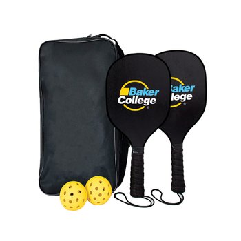 Pickleball Game Paddle Set - Full-Color Personalization Available from Positive Promotions