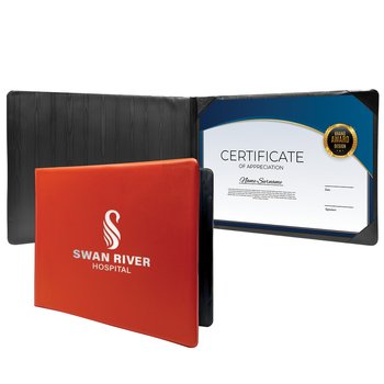 Padded Diploma Holder (Landscape) - Personalization Available from Positive Promotions