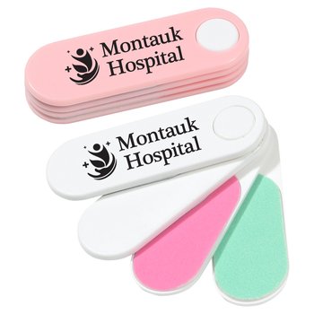 Nail File & Buffer - Personalization Available from Positive Promotions