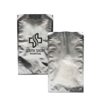 Travel Shower Hair Cap Set - One-Color Personalization Available from Positive Promotions