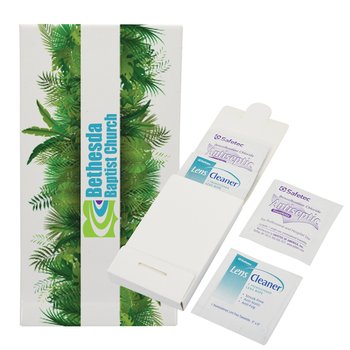 Screen & Lens Care Wipe Set - Personalization Available from Positive Promotions