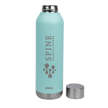 Perka® Burano Insulated Water Bottle 22 oz. - One-Color Personalization Available from Positive Promotions