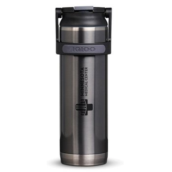 Igloo® Double-Wall Vacuum-Insulated Water Bottle 20 oz. - Laser-Engraved Personalization Available from Positive Promotions