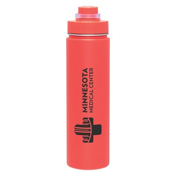 H2GO® Conquer Stainless-Steel Bottle 24 oz. - One-Color Personalization Available from Positive Promotions