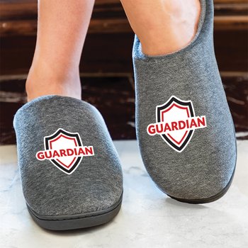 Velour Fleece Indoor Slippers - Full-Color Personalization Available from Positive Promotions