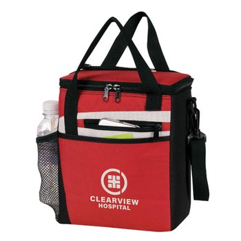 August 12-Can Cooler Bag - Personalization Available from Positive Promotions