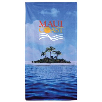 Dye-Sublimated Beach Towel 30