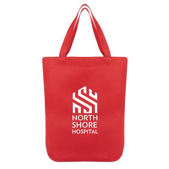 Phoebe Cotton Canvas 12 oz. Tote Bag - One-Color Personalization Available from Positive Promotions