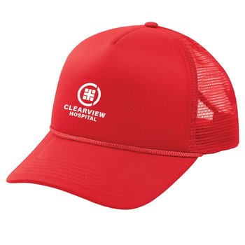 Conrad Trucker Hat - One-Color Personalization Available from Positive Promotions