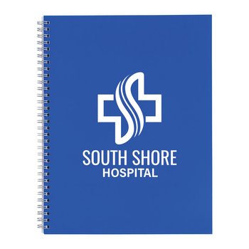 Recycled Spiral 5-Subject Notebook 8 1/2