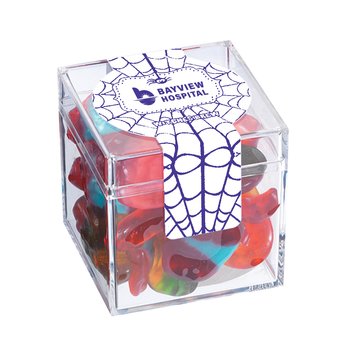 Witches Brew Gummies Halloween Creepy Candy Cube 4 oz. - One-Color Personalization Available from Positive Promotions