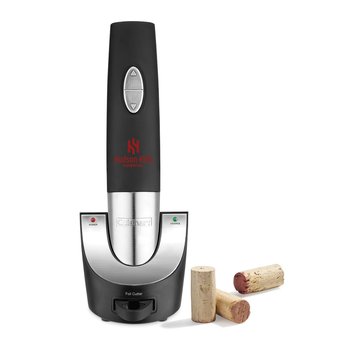 Cuisinart® Rechargeable Cordless Wine Opener - One-Color Personalization Available from Positive Promotions