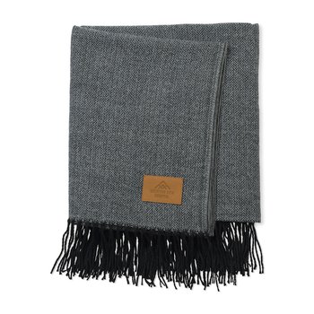 Herringbone Fringe Throw Blanket 60